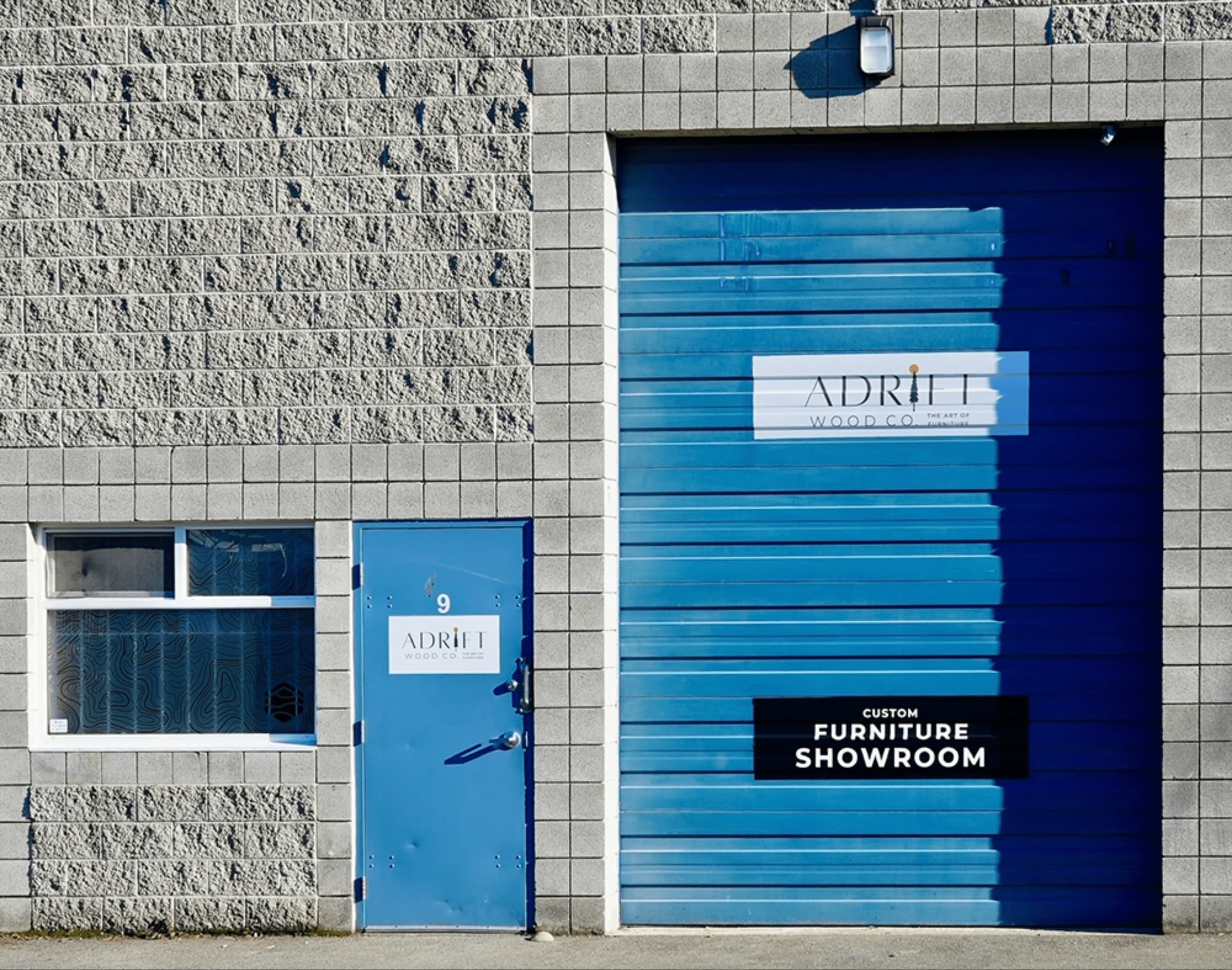 Inside the Adrift Furniture Co. workshop in Victoria, BC